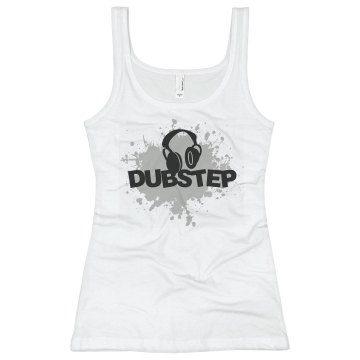 Dubstep Junior Fit Basic Bella 2x1 Rib Tank Top