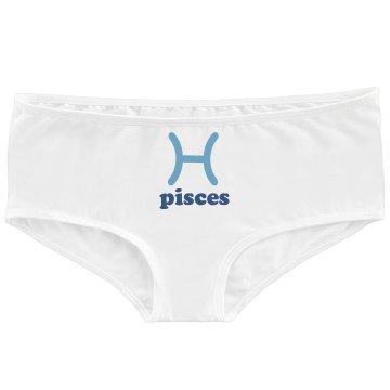 Pisces Astrology Sign Bella Low Rise Thong