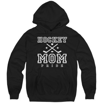 Ice Hockey Mom Misses Relaxed Fit Bella Missy V-Neck Tee