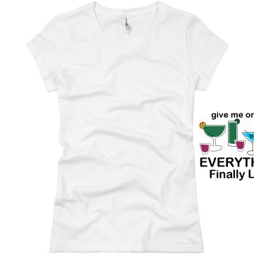 Give Me One Of Everything Junior Fit Basic Bella Favorite Tee