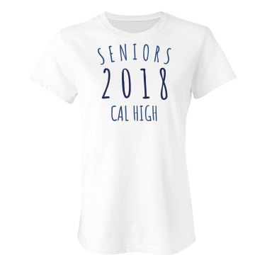 Seniors 2013 Junior Fit Bella Sheer Longer Length Rib Tee