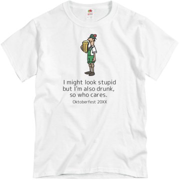 Oktoberfest Opinion Unisex Basic Gildan Heavy Cotton Crew Neck Tee