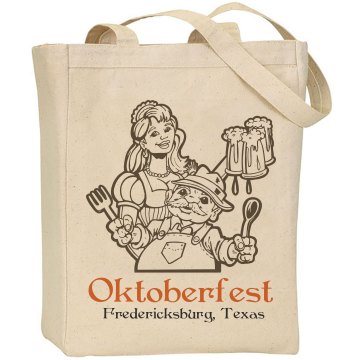 Oktoberfest in Texas Liberty Bags Canvas Tote