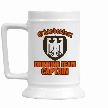 Oktoberfest Stein 16oz Ceramic Stein