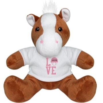 Love Jasper Plush Pony Plush Pony