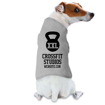 Cross Fit Promo Tee Doggie Skins Dog Ringer Tee