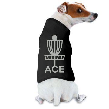 Disc Golf Ace Doggie Skins Dog Ringer Tee
