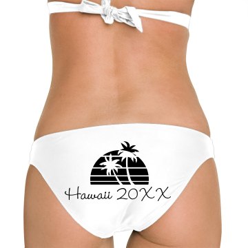 Hawaii Vacation Omni Swimsuit Bikini Bottom