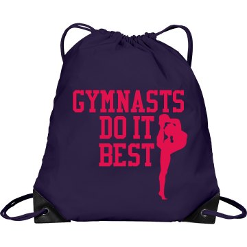 Gymnasts Do It Best Champion Mesh Gear Bag