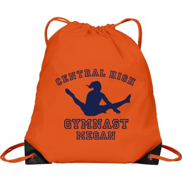 Central High Gymnast Champion Mesh Gear Bag