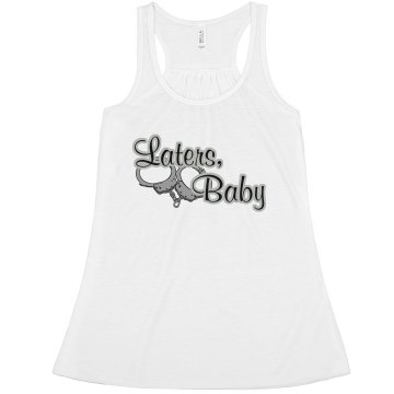 Silver Laters, Baby Misses Bella Flowy Lightweight Tank