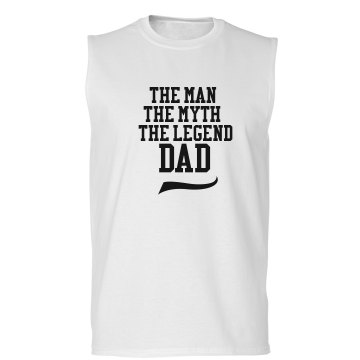 Dad Unisex Gildan Ultra Cotton Sleeveless Tee