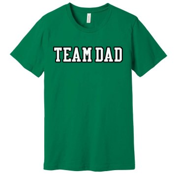 Team Dad Tee Unisex Gildan Heavy Cotton Crew Neck Tee