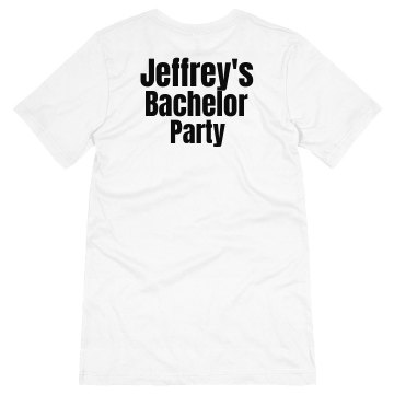 Bachelor Tiger Bathroom Unisex Canvas Jersey Tee