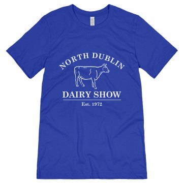 Dairy Show Unisex Canvas Jersey Tee