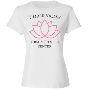 Timber Valley Yoga T Misses Relaxed Fit Basic Gildan Ultra Cotton Tee