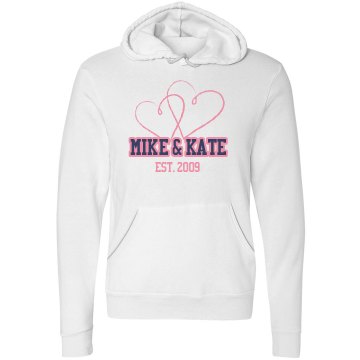 Mike & Kate Est. 2009 Unisex Gildan Heavy Blend Hoodie