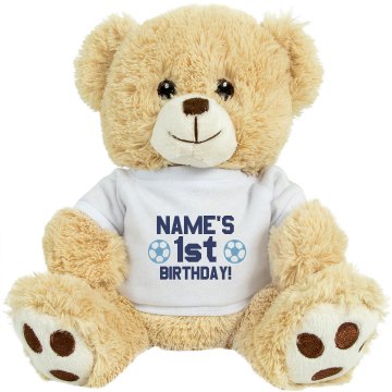 Birthday Bear Medium Plush Teddy Bear