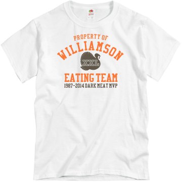 Thanksgiving Eating MVP Unisex Basic Gildan Heavy Cotton Crew Neck Tee
