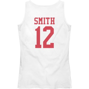 Comets Softball Tee Junior Fit Bella 1x1 Rib Cap Sleeve Raglan Tee