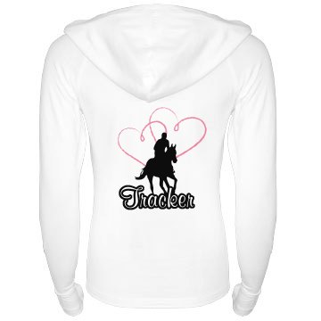 Equestrian Jacket Junior Fit Bella Long Sleeve 1/2 Zip Hooded Pullover Tee