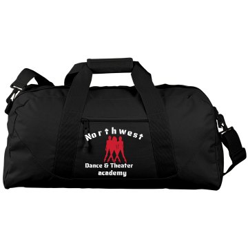 Northwest Dance Academy Port & Company Large Square Duffel Bag
