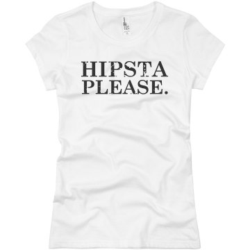 Hipsta Please Junior Fit Basic Bella Favorite Tee