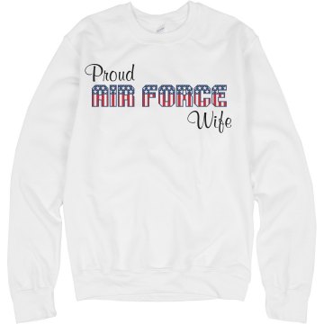 I Heart Marine Sweatshirt Unisex Hanes Crew Neck Sweatshirt