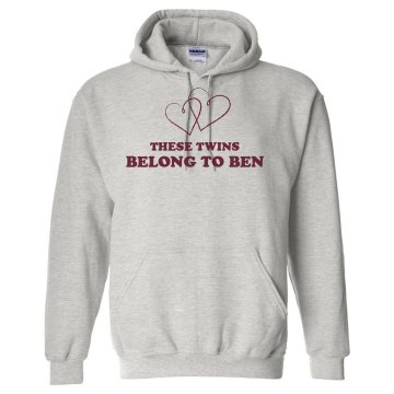 These Twins Belong To... Unisex Gildan Heavy Blend Hoodie