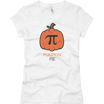 Pumpkin Pie Junior Fit Basic Bella Favorite Tee