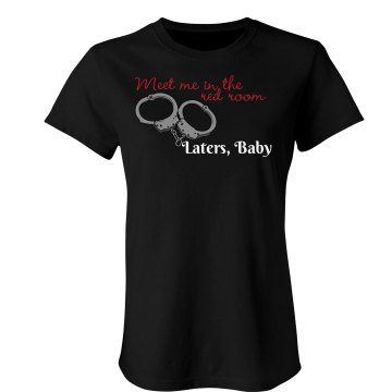 Red Room Baby Junior Fit Bella Sheer Longer Length Rib Tee