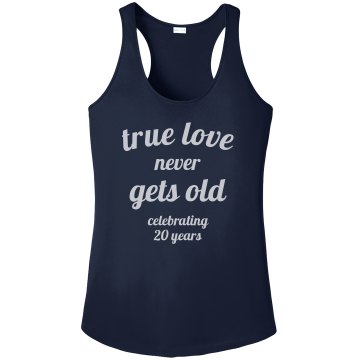 20th Anniversary Junior Fit Basic Bella Favorite Tee