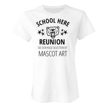 Woodland Class Reunion Junior Fit Bella Sheer Longer Length Rib Tee
