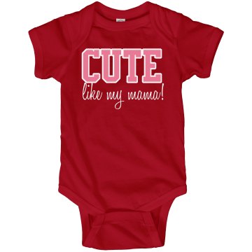 Cute Like Mommy Infant Rabbit Skins Lap Shoulder Creeper