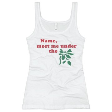 Christmas Under Mistletoe Bella Junior Fit Camisole