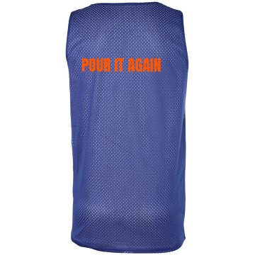 Pour It Again Pinnie Badger Sport Mesh Reversible Tank