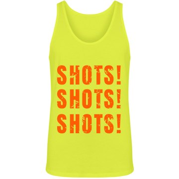 Neon Shots Unisex American Apparel Neon Tank