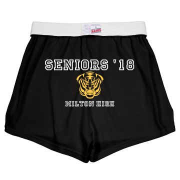 Seniors 2013 Shorts Junior Fit Soffe Cheer Shorts