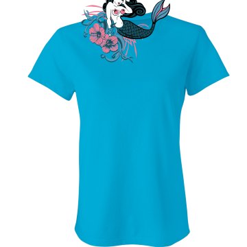 How Sweet It Is Junior Fit Bella Sheer Longer Length Rib Tee