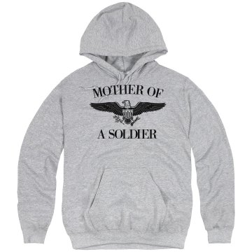 Mother Of A Marine Hoodie Unisex Hanes Ultimate Cotton Heavyweight Hoodie