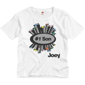 Greatest Son Tee Youth Basic Gildan Ultra Cotton Crew Neck Tee
