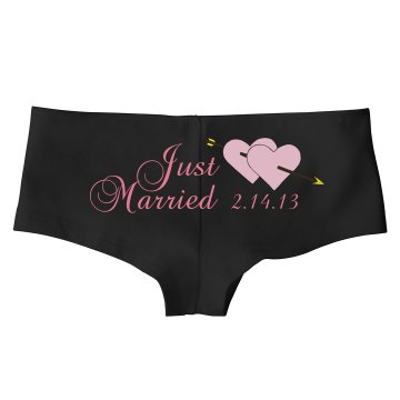 Just Married Hotshort Bella Hotshort