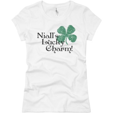 Niall's Lucky Charm Junior Fit Basic Bella Favorite Tee