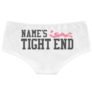 Tight End w/ Powderpuff Bella White Basic Hotshort