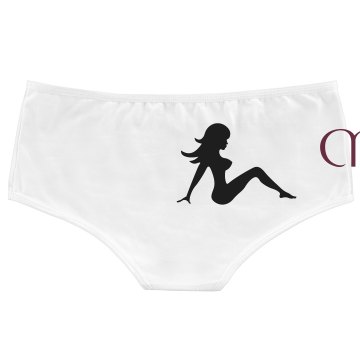 Sexy Lady MILF Hot Shorts Bella White Basic Hotshort