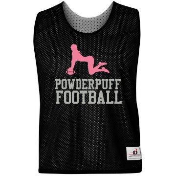 Powderpuff Girl Pinnie Badger Sport Lacrosse Reversible Practice Pinnie
