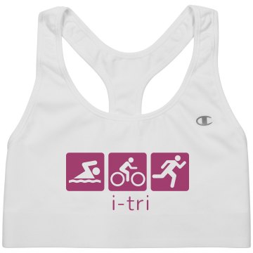 Triathlon i-tri Bra Alo Ladies' Mesh Back Sports Bra