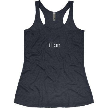 iTank Tank Junior Fit Bella Triblend Racerback Tank