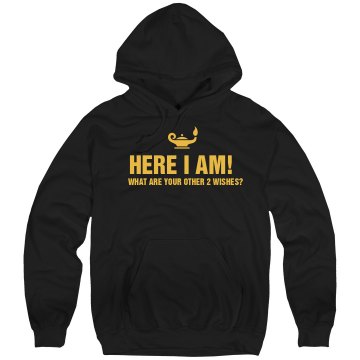 Here I Am! Unisex Hanes Ultimate Cotton Heavyweight Hoodie
