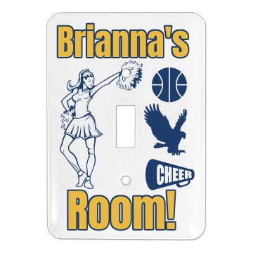 Lisa's Cheer Pride Cover Single Light Switch Cover